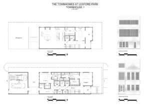 Townhome Floorplan 1