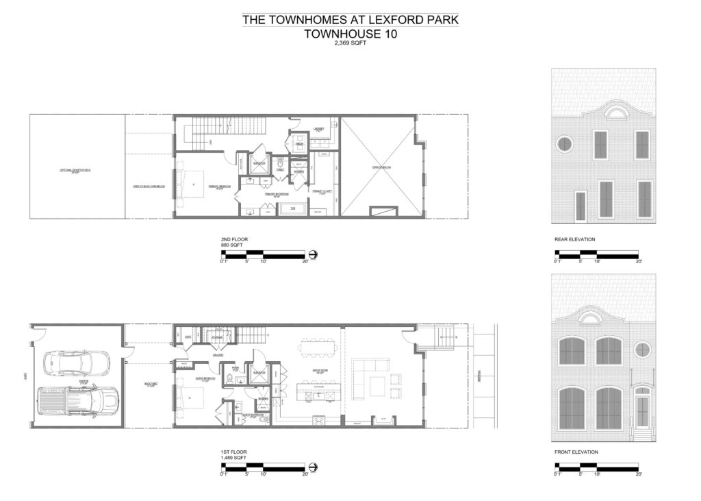 Townhome Floorplan 10