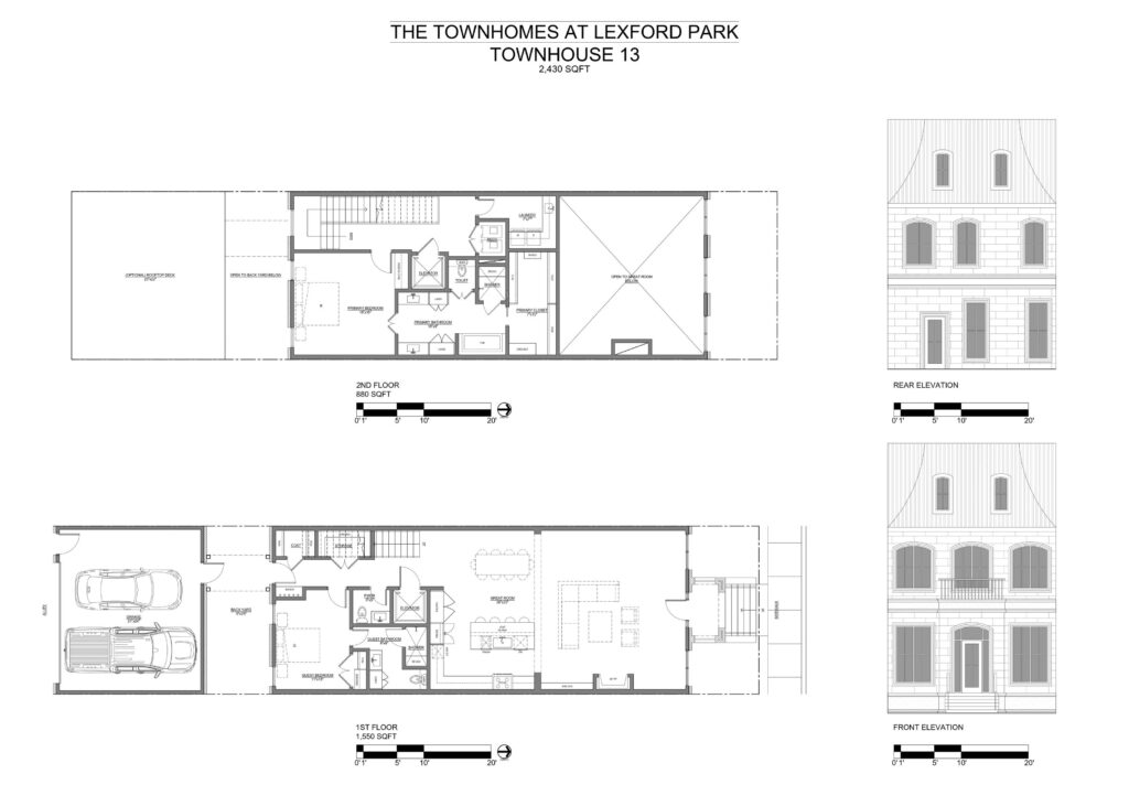 Townhome Floorplan 13