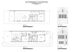 Townhome Floorplan 14