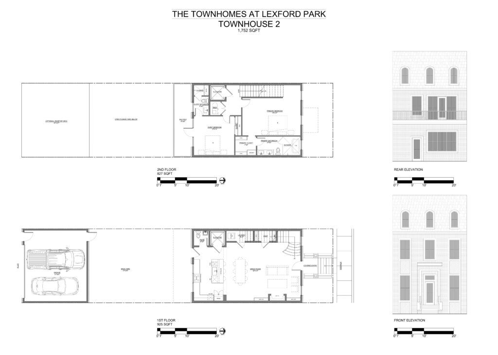 Townhome Floorplan 2