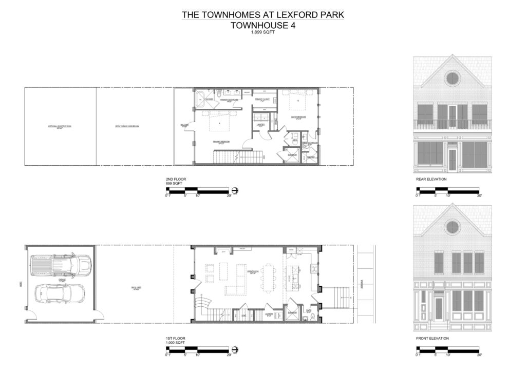 Townhome Floorplan 4