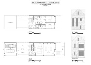 Townhome Floorplan 6